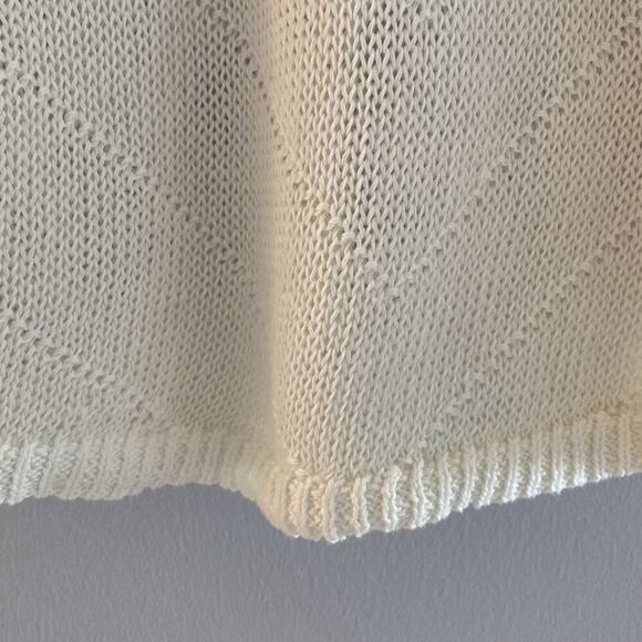 NEW Plus size sweater pullover INC Garden Party bright white linen blend 3X
C - Picture 6 of 9